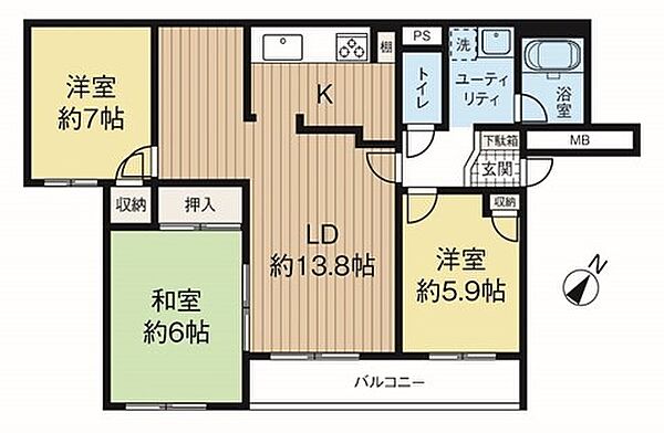間取り：301000105528
