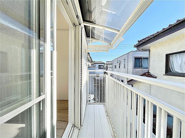 バルコニーからの景色