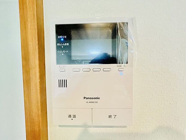 TVモニター付きインターホン