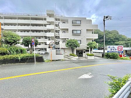 前面道路含む外観
