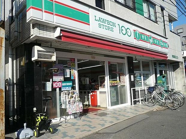 ローソンストア100 南林間十一条店 徒歩5分。 390m