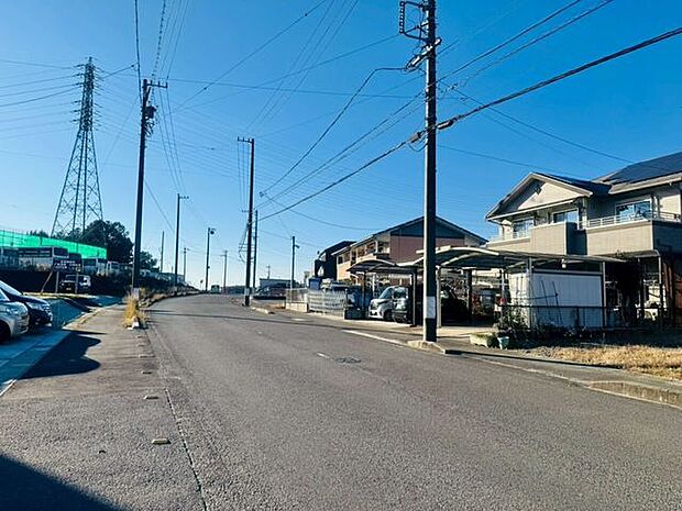 前面道路含む現地写真