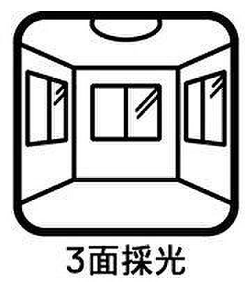 LDK　3面採光採光・通風良好です！