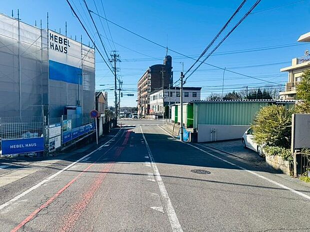 前面道路含む現地写真