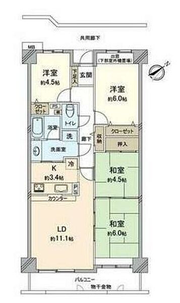 間取り：323000464010