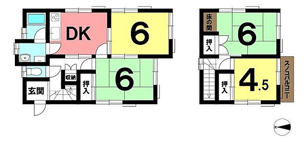 間取り：323000529537