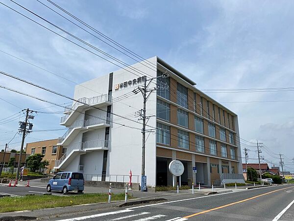 半田中央病院まで　550m　徒歩約7分　診療科目：リハビリテーション科、消化器内科、脳神経外科、整形外科