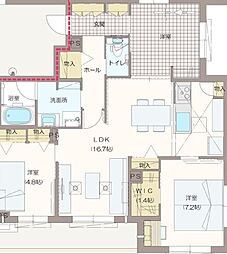 Avenir(アヴェニール) 3LDKの間取図画像