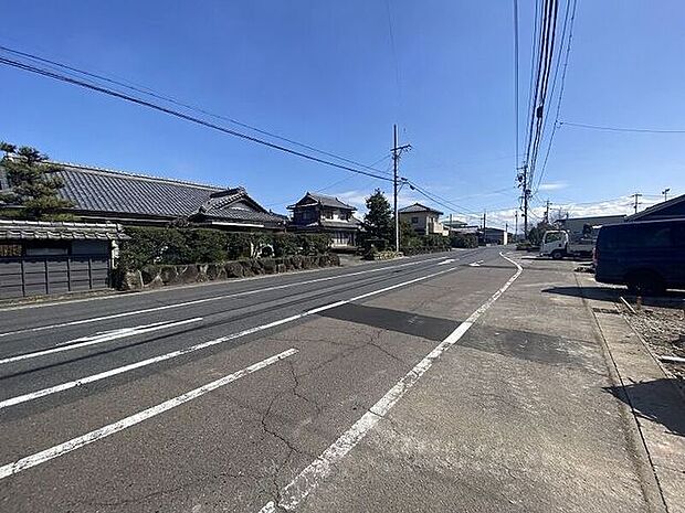 前面道路