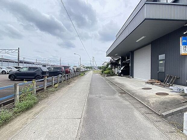前面道路