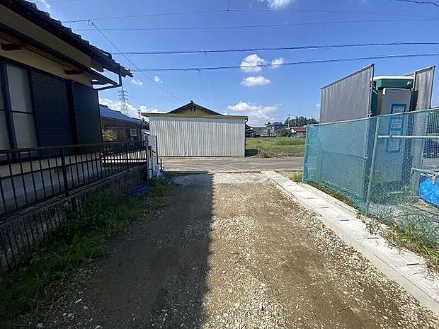 前面道路