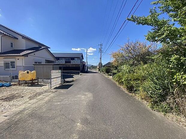 前面道路