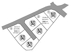 甲府市上今井町7区画分譲地 区画5の土地画像
