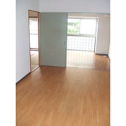 都営大江戸線 西新宿五丁目駅 徒歩7分の賃貸マンション 1階2LDKのリビング/ダイニング