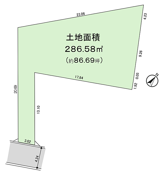 区画図：327002697416