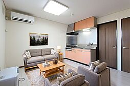 フィールドハウス 107 1階2DKのリビング/ダイニング