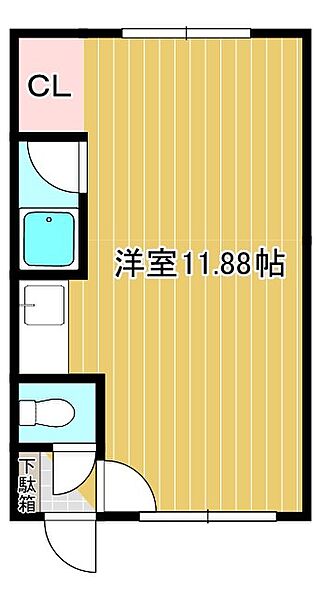 同じ建物の物件間取り写真 - ID:201021054731