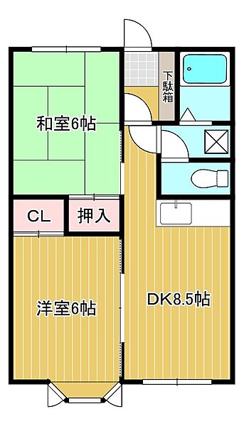 同じ建物の物件間取り写真 - ID:201022305779