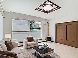 第2ハイツ北美 1-2 1階2DKのリビング/ダイニング