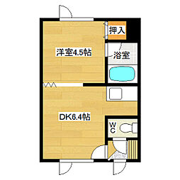間取図画像 1DK
