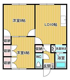 アパートメントテラモトII 1階/103