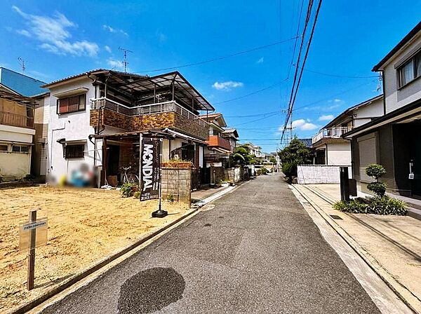 様々なプランがご検討いただける間口の広いゆとりある敷地