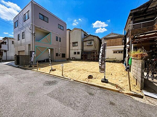 様々なプランがご検討いただける間口の広いゆとりある敷地
