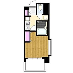 エクセリア横浜（禁煙） 901 9階1Kの間取り