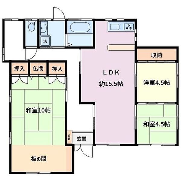 間取り：326000267405