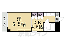 コーポ藤井 1DKの間取図画像