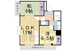 ソレーユYamada 2LDKの間取図画像