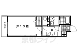Villafutaba 1Kの間取図画像