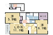 クレメント木津八ヶ坪Ａのイメージ