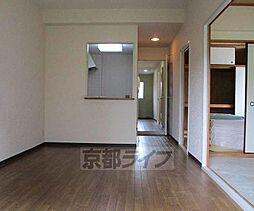 京阪宇治線 木幡駅 徒歩5分の賃貸マンション 3階3LDKのリビング/ダイニング