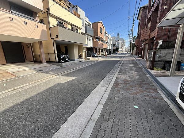 ゆったり前面道路