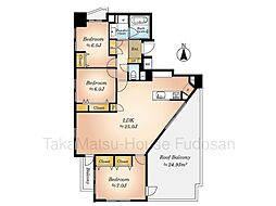 間取図画像 3LDK