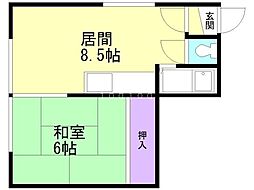 間取図画像 1DK