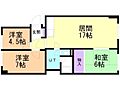 コスモロイヤルB棟5階5.2万円