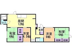 豊岡荘 4LDKの間取図画像