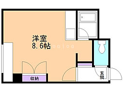 間取図画像 ワンルーム