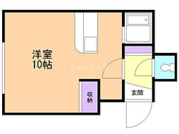 間取図画像 ワンルーム