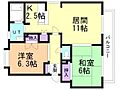 パークハイツD4階5.1万円