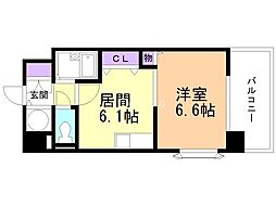 間取図画像 1DK