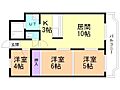 シティパル明園公園4階6.2万円