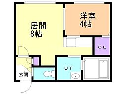 ニュードリーム41 1LDKの間取図画像