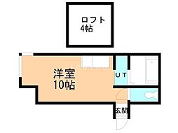 EN元町 ワンルームの間取図画像