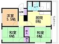 第2粕谷マンション4階5.0万円