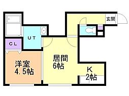シャイニングスター菊水 2階