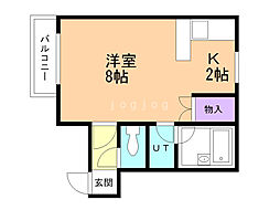 グランドール菊水 4階/401