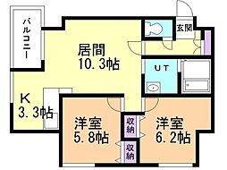 ＣＡＳＡ　ＴＲＥＳ　Ｂｅｌｌｅｚａ 2階